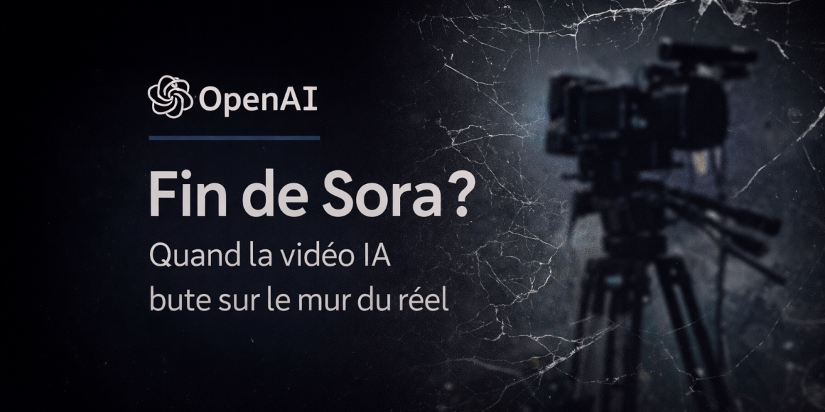 Fin de Sora : quand la vidéo IA bute sur le mur du réel