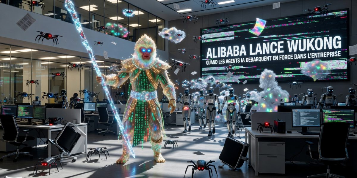 Alibaba lance Wukong : quand les agents IA débarquent en force dans l&rsquo;entreprise