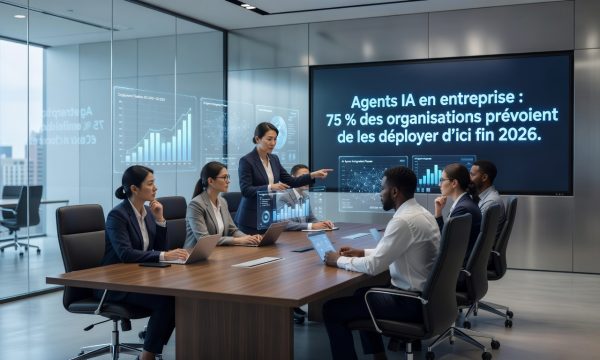 Agents IA en entreprise : 75 % des organisations prévoient de les déployer d&rsquo;ici fin 2026