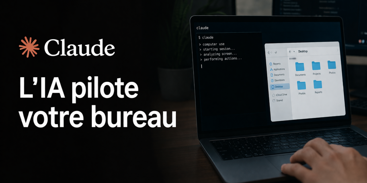 Claude Code intègre le &lsquo;Computer Use&rsquo; : l&rsquo;IA pilote le bureau depuis le terminal