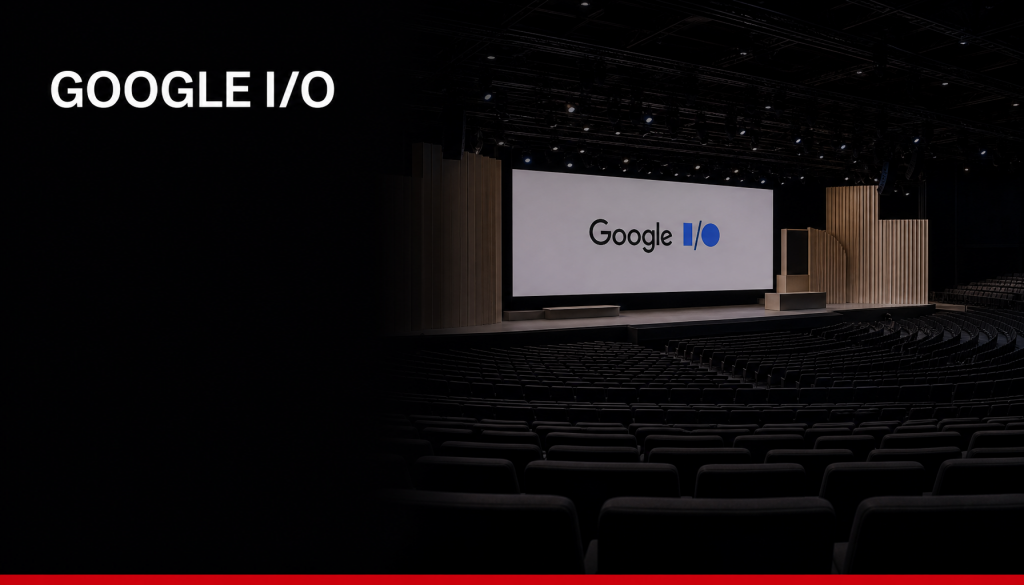 Auditorium de la keynote Google I/O 2026