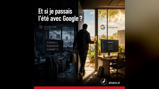 Developpeur quittant Claude Opus 4.8 pour Google Antigravity
