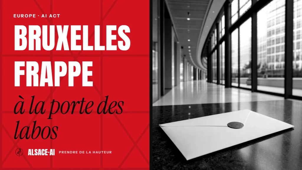 AI Act : Bruxelles demande des comptes à OpenAI et Anthropic, premier vrai test face aux laboratoires
