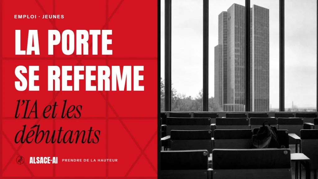 L’IA ferme la porte de l’emploi aux jeunes : ce que montre la Banque de France