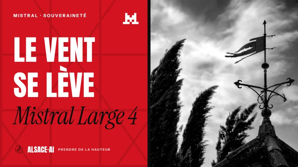 Mistral Large 4 : l’Europe revient dans la course des très grands modèles ouverts